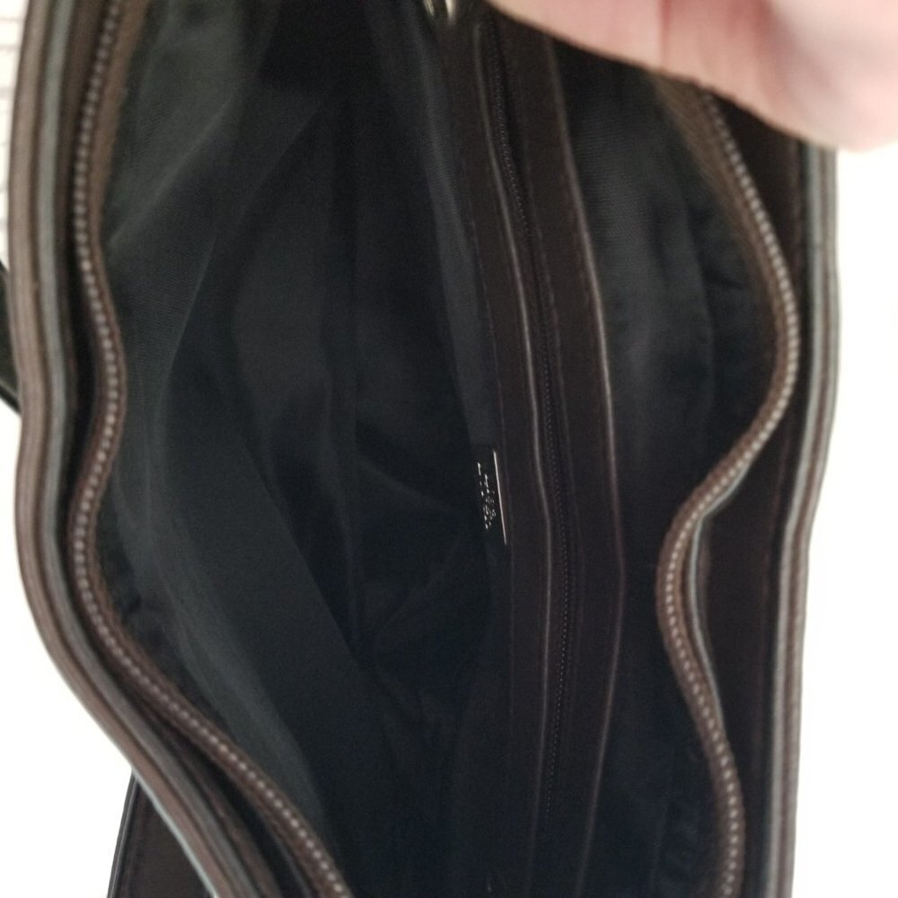 Lisa Loren Leather Vintage Bag Purse - Picture 8 of 10
